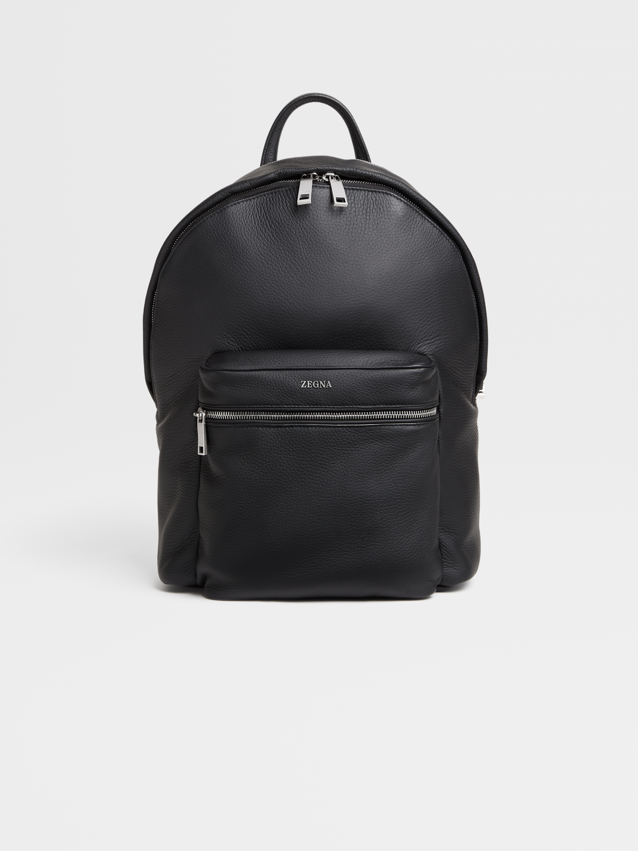 Black Deerskin Hoodie Backpack